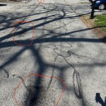 Pothole at 70 Marshall St