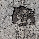 Pothole at 10 Sesame St