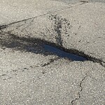 Pothole at 6 Good St