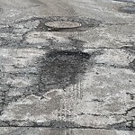 Pothole at 14 Columbia Rd