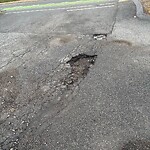 Pothole at 4 Autumn St