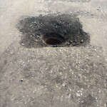 Pothole at 86 Partridge Rd