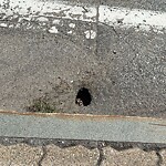 Pothole at 71 Faulkner St, North Billerica