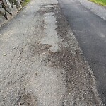 Pothole at 36 Blackwood Ave